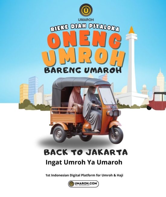 THUMBNAIL IBU Rieke Diah Pitaloka (Oneng) Umroh Back To Jakarta